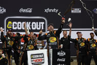 NASCAR Cup Series driver Austin Dillon (3) celebrates in victory lane after winning the Cook Out 400 at Richmond Raceway- Source: Imagn